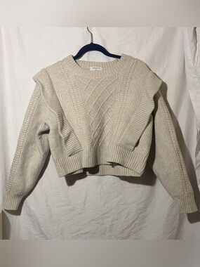 Aritzia Babaton Seek Sweater Cream XL